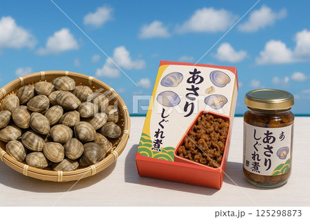 アサリとしぐれ煮弁当　瓶詰 125298873