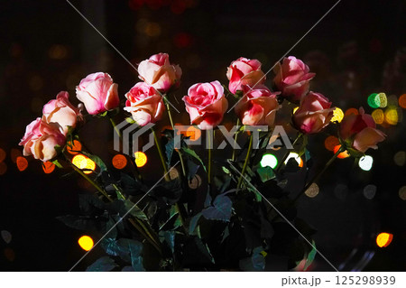 A bouquet of inanimate flowers collected for the interior A bouquet of inanimate flowers collected for the interior 125298939