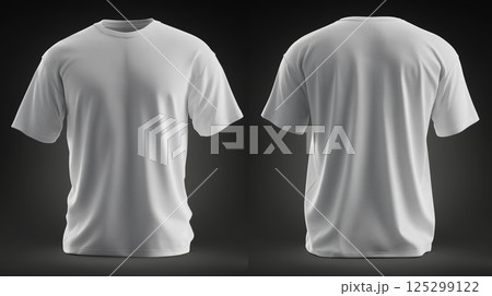 デザイン確認用のTシャツ 125299122
