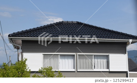 ペンキ塗布完成　　素材　背景 125299417