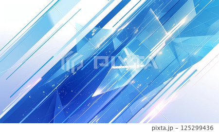 幾何学模様の背景画像 125299436