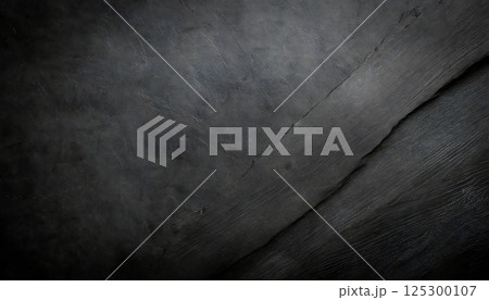 質感のある黒の背景素材 125300107