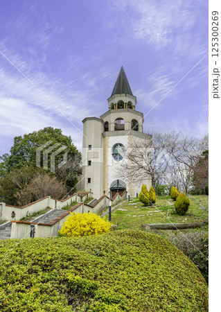 バレンタインパーク作東 作東タワー 岡山県美作市 バレンタインパーク作東 作東タワー 岡山県美作市 125300269