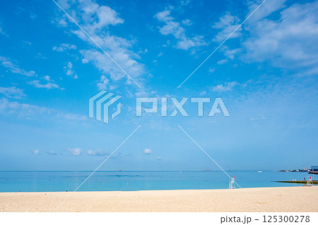 夏の始まりを感じる海辺の風景 125300278