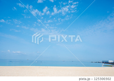 夏の始まりを感じる海辺の風景 125300302
