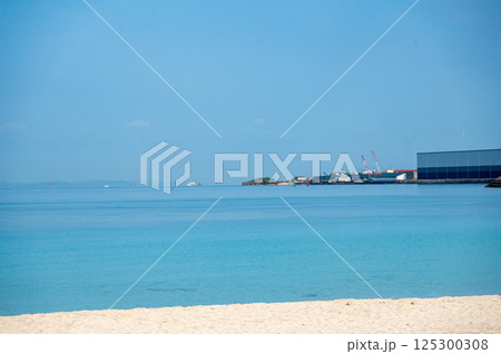 夏の始まりを感じる海辺の風景 125300308