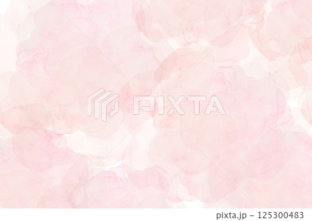 ピンクのグラデーションの背景に浮かぶ幻想的なテクスチャ背景 125300483