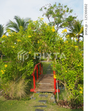 ベトナム、ダナンのリゾートホテルの風景 125300802