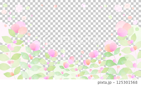 Cute spring flower frame 5 125301568