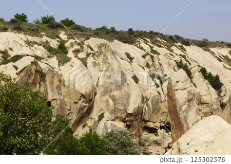 トルコ カッパドキアのギョレメ野外博物館 125302576