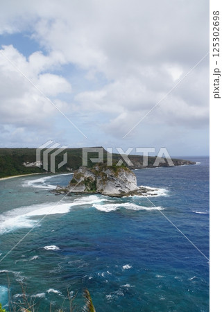 バード・アイランド展望台からの眺め　サイパン 125302698