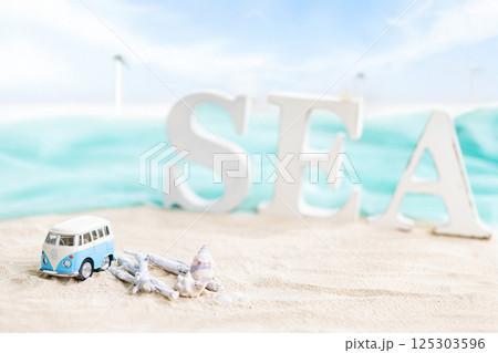 海　イメージ　sea ​​image background 125303596