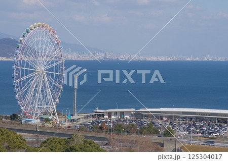 淡路ハイウェイオアシスと明石海峡 淡路ハイウェイオアシスと明石海峡 125304017