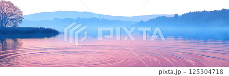 Pink and Blue Lake 125304718