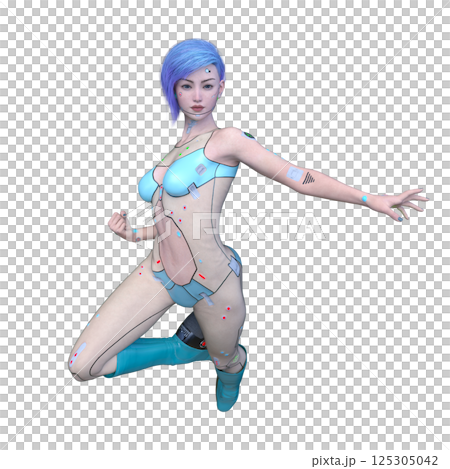 Women's cyborg 125305042