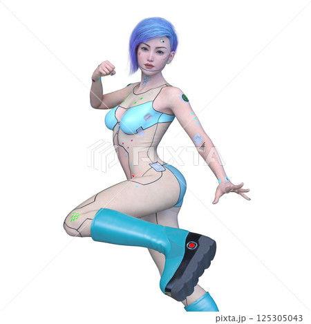 女性サイボーグ 女性サイボーグ 125305043