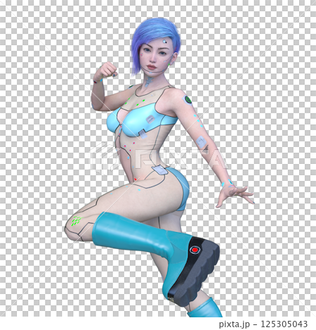 女性サイボーグ 女性サイボーグ 125305043