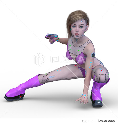 女性サイボーグ 女性サイボーグ 125305060