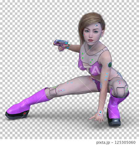 女性サイボーグ 女性サイボーグ 125305060