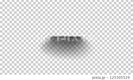 A strongly blurred square shadow with a sense of perspective A strongly blurred square shadow with a sense of perspective 125305529