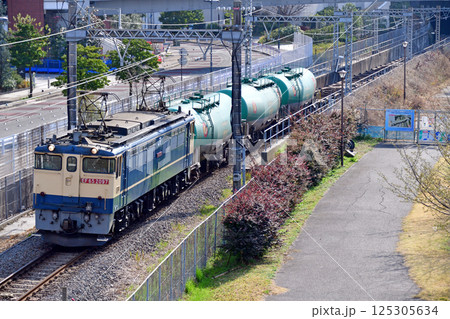 東海道本線 貨物支線 桜木町-東高島 JR貨物 EF65-2097(新鶴見) 東海道本線 貨物支線 桜木町-東高島 JR貨物 EF65-2097(新鶴見) 125305634