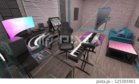 レコーディングスタジオ レコーディングスタジオ 125305961