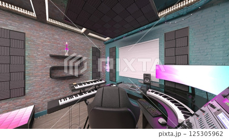 レコーディングスタジオ レコーディングスタジオ 125305962