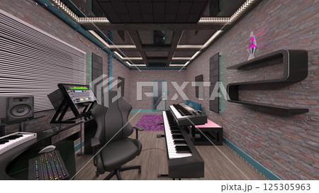 レコーディングスタジオ レコーディングスタジオ 125305963