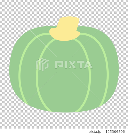 柔らかい色の野菜イラスト かぼちゃ 柔らかい色の野菜イラスト かぼちゃ 125306206