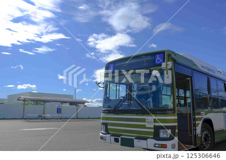 【広島】広電バスと空 125306646