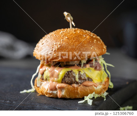 fresh tasty burger fresh tasty burger 125306760
