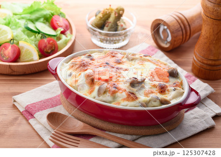 鶏肉とキノコのチキンドリア 鶏肉とキノコのチキンドリア 125307428