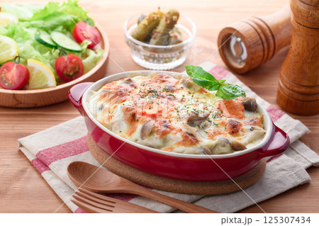 鶏肉とキノコのチキンドリア 125307434