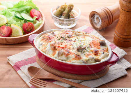 鶏肉とキノコのチキンドリア 125307436