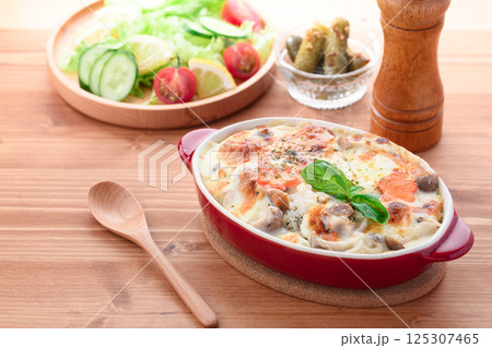 鶏肉とキノコのチキンドリア 鶏肉とキノコのチキンドリア 125307465