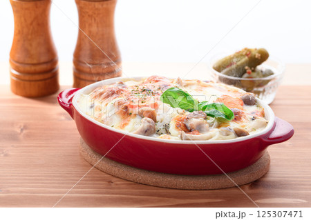 鶏肉とキノコのチキンドリア 鶏肉とキノコのチキンドリア 125307471