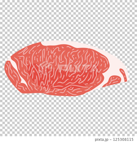 牛腰肉插圖 牛腰肉插圖 125308115