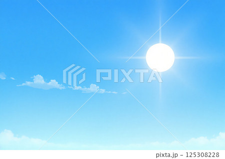 青空と太陽 125308228