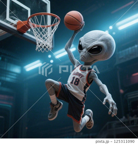 グレイのバスケットボール 125311090