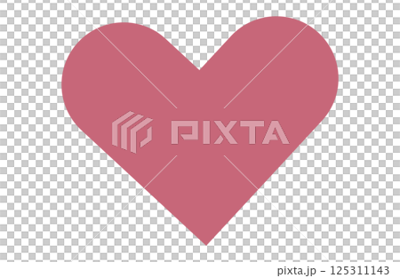 simple pink heart icon design 125311143