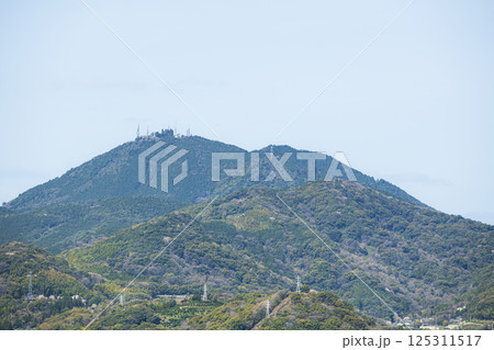 熊本市街地から望む金峰山 熊本市街地から望む金峰山 125311517