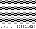 シンプルなドット柄PNG素材 125311623