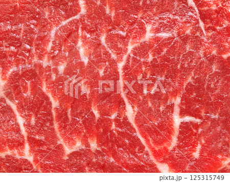 Raw beef meat background 125315749