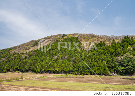 滋賀県湖北地方農村風景　長浜市 125317090