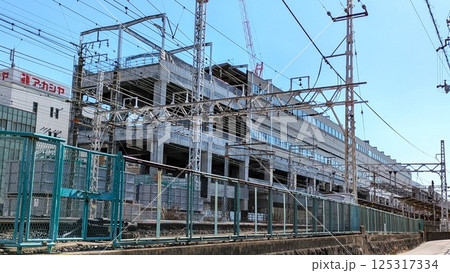 建設中の淡路高架 125317334