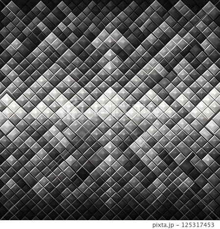Monochromatic Geometric Pattern  Monochromatic Geometric Pattern  125317453