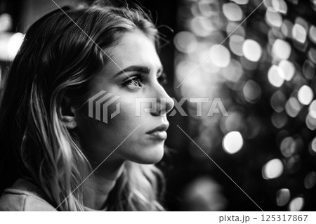 portrait of a young woman 125317867