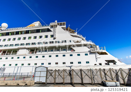 長崎港客船入港（Blue Dream Melody）松ヶ枝埠頭【長崎市】 125319421