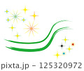 光り輝く背景素材② 125320972