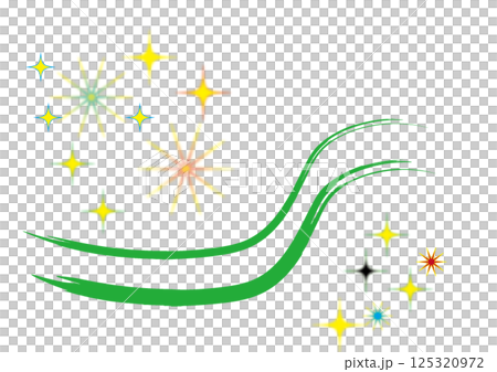 Shining background material② 125320972